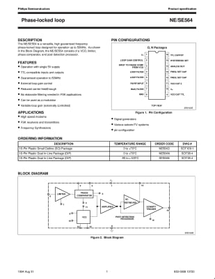 Интегрална схема  NE564N