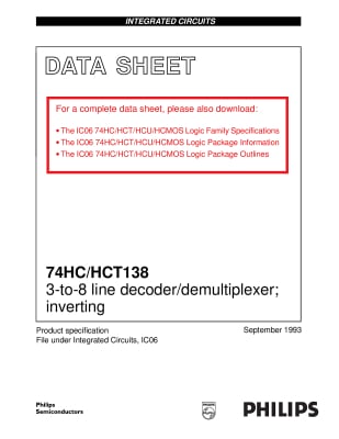 Интегрална схема  SN74HC138N
