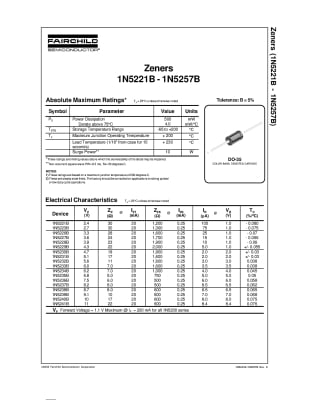 Диод 1N5252