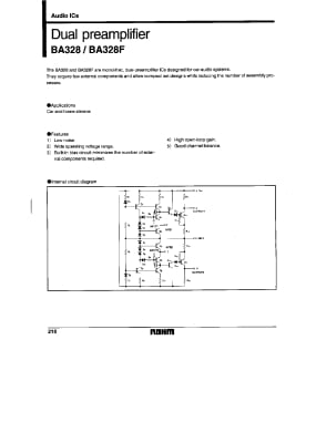 Интегрална схема  BA328