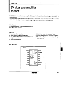 Интегрална схема  BA3304