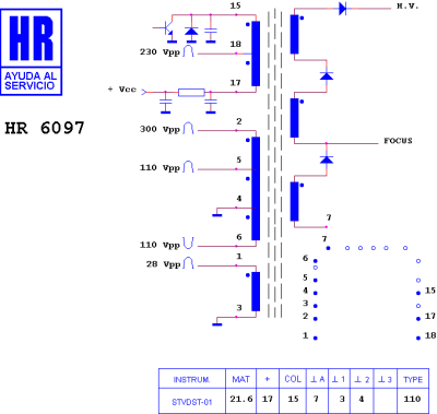 ТХО за телевизор HR6097