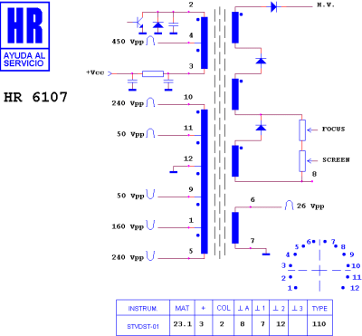 ТХО за телевизор HR6107