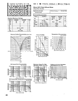 Транзистор 2SC2315