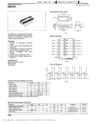 Интегрална схема  BA614