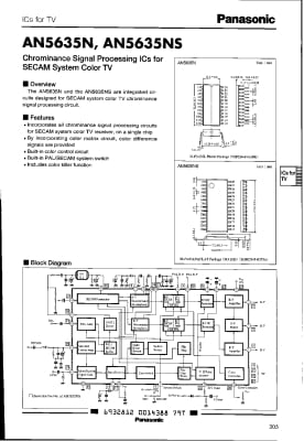 Интегрална схема  AN5635NS   SMD