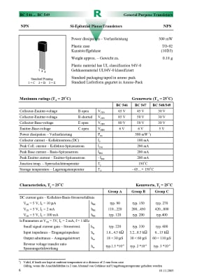Транзистор BC546A