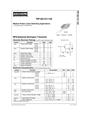 Транзистор TIP120 TO-220