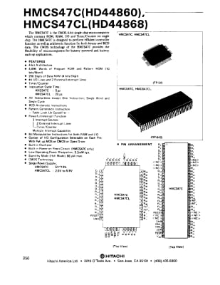 Интегрална схема  HD44860 B13