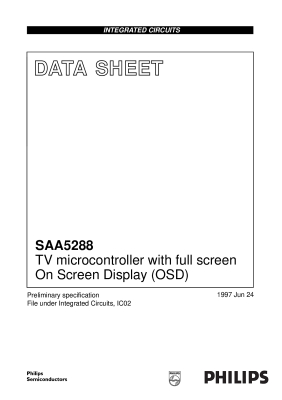 Интегрална схема  SAA5288ZP-007