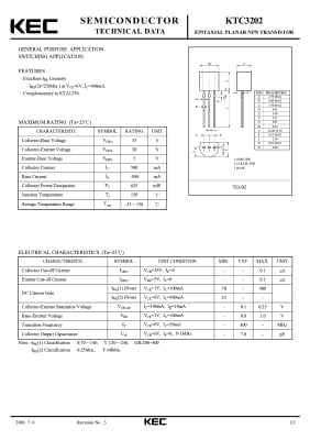 Транзистор 2SC3202