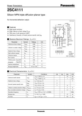 Транзистор 2SC4111