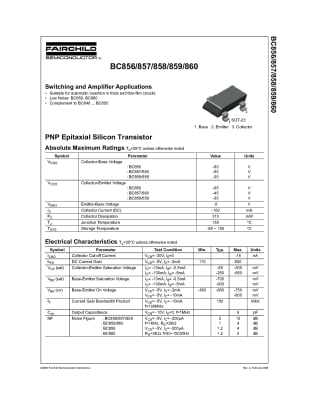 Транзистор BC857    SMD