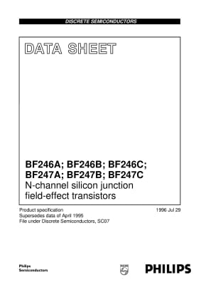 Транзистор BF247A TO-92