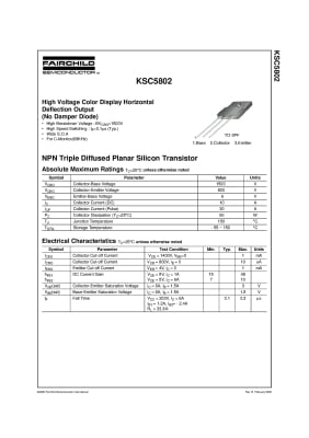 Транзистор 2SC5802 TO-3P