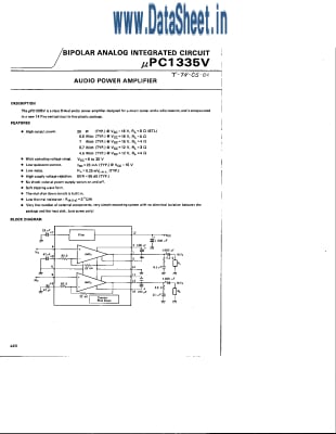 Интегрална схема  UPC1335V