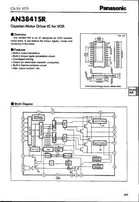 Интегрална схема  AN3841SR SO-24