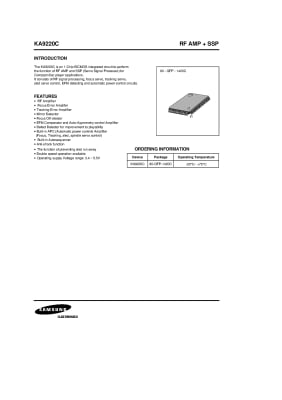 Интегрална схема  CXA1272Q-Z SMD
