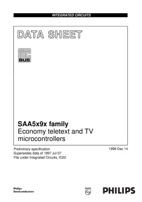 Интегрална схема  SAA5291PS-097P