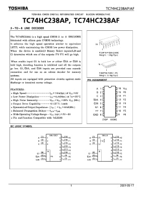 Интегрална схема  SN74HC238