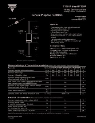 Диод BY255
