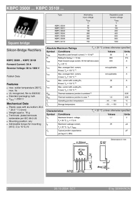 Грец  KBPC3508