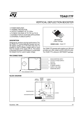 Интегрална схема  TDA8177F