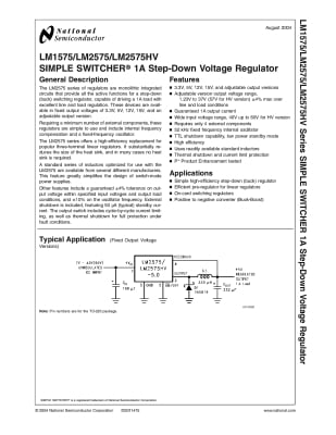 Интегрална схема LM2575T-12