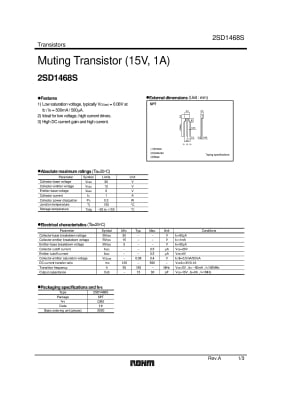 Транзистор 2SD1468