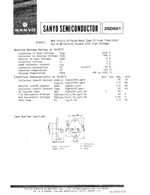 Транзистор 2SD621