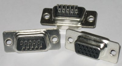Букса RS-232 PLUG 15pin Female 3 Rows