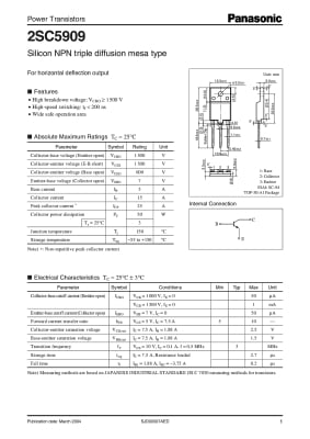 Транзистор 2SC5909