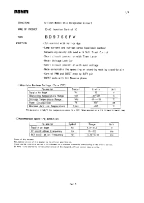 Интегрална схема  BD9766FV