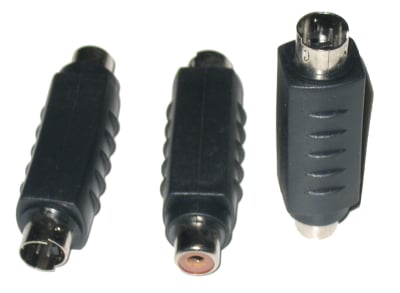 Букса Adapter, RCA F-SVHS 4pin Male