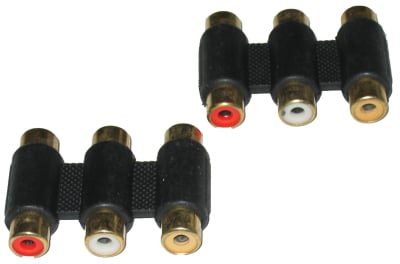 Съединител RCA YM-408X3(G) 3R
