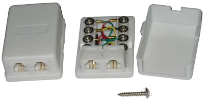 Телефонна розетка TEL.BOX SS308
