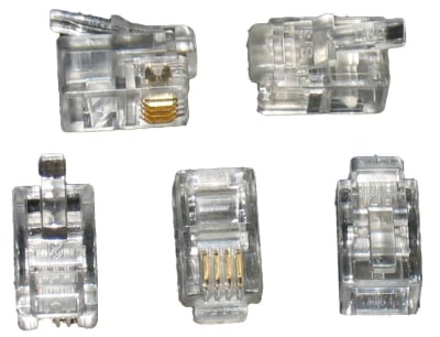 Букса  RJ9 4P4C