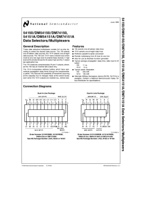Интегрална схема  K155KP7-SN74151N