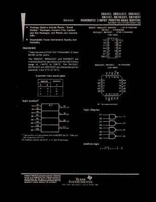Интегрална схема  K155LA12=SN7437N
