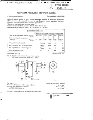 Диод BYX30-200