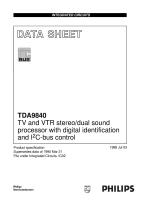 Интегрална схема  TDA9840T SMD