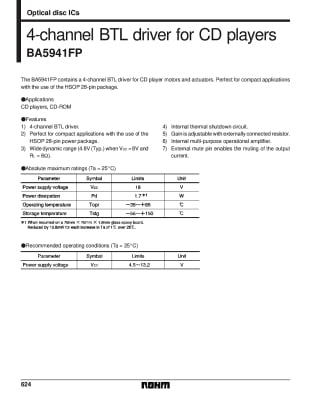 Интегрална схема  BA5941FP-SMD