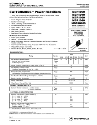 Диод MBR1060 SR1060