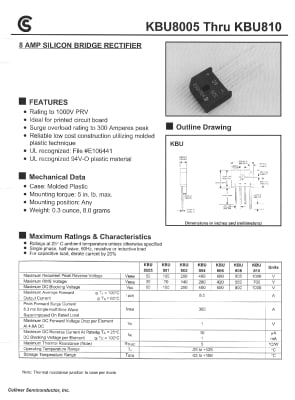 Грец KBU810 RS-6