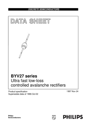 Диод BYV27-600 SOD-57