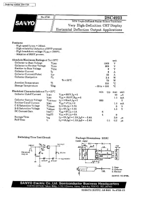 Транзистор 2SC4923