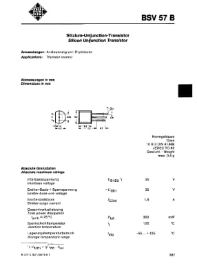 Транзистор BSV57B