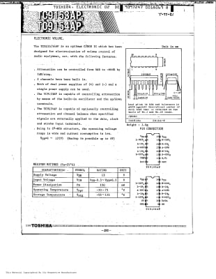 Интегрална схема  TC9153