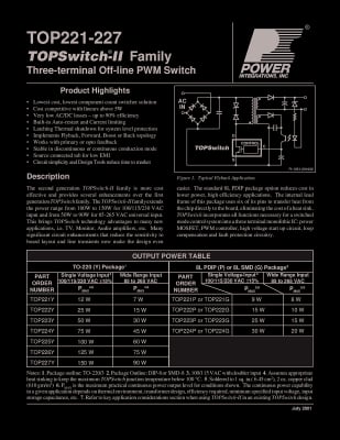 Интегрална схема  TOP223Y