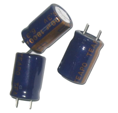 Кондензатор електр.1800MF 6.3V 105\'C